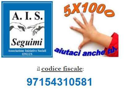 5x1000-allAIS-Seguimi 5x1000 all'AIS SEGUIMI